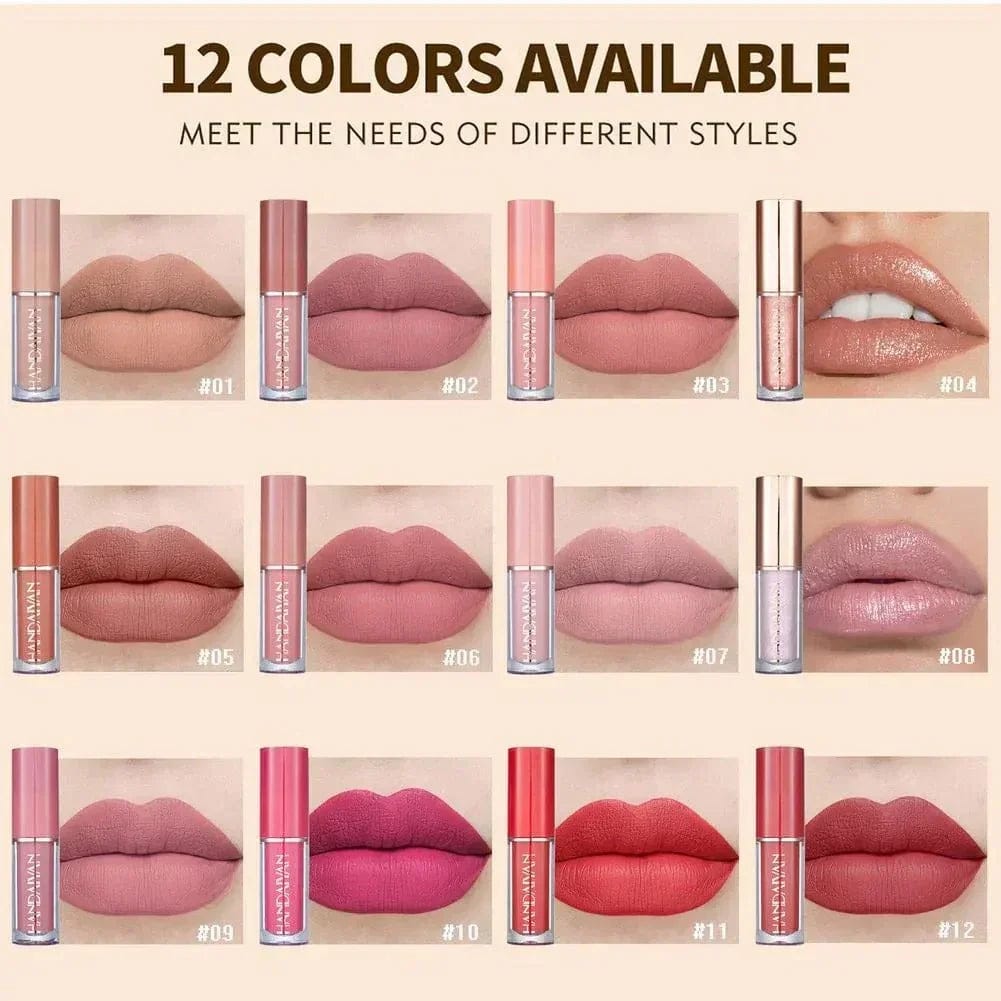 Lip Gloss Set ( Pack of 12 ) .* پارسل کھول کر چک کرے اس کے بعد پیمنٹ ادا کرے
