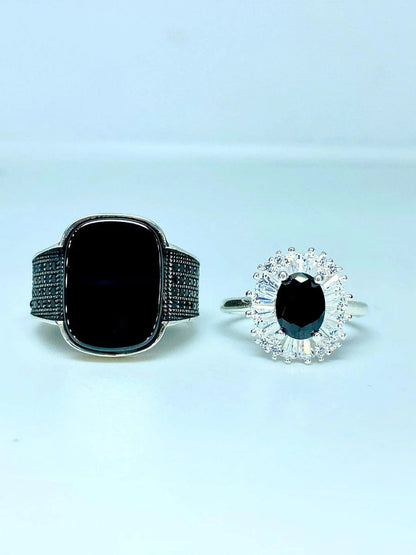 LUXURY TURKISH MATCHING RINGS FOR COUPLES